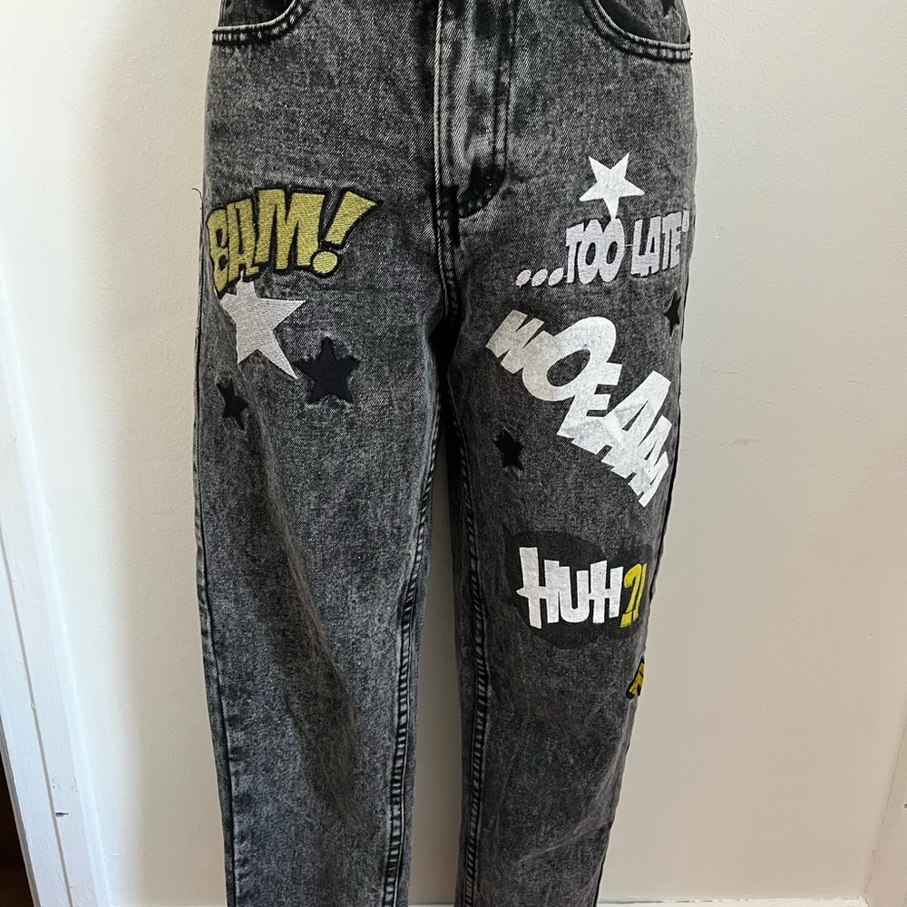 Vintage patchwork jean